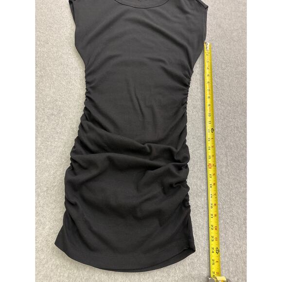 Michael Stars “Ricci” Power Shoulder Stretch Cotton Blend Rib Dress –Size Small - Picture 7 of 8